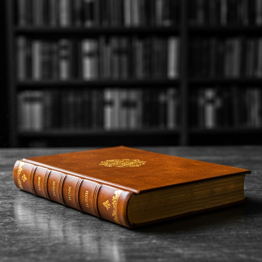 A book placed on a surface, showing its cover and pages, ready to be read.